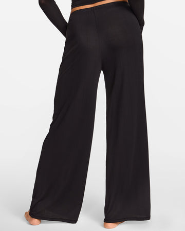 SOULVOR Wide Leg Casual Pants Black @model_info:A2